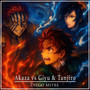 Akaza vs Giyu & Tanjiro (from 