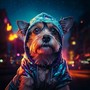 Night's Embrace: Hip Hop Beats for Dogs