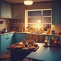 The fridge hums soft a gentle thrill