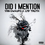 Did I Mention (Explicit)