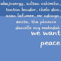 We Want Peace