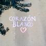 corazón blanco