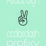 Peace Sign (Explicit)