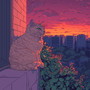 Evening Cat