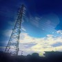 Pylon and Morning Sky