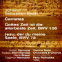 Johann Sebastian Bach : Cantatas ; Gottes Zeit ist die allerbeste Zeit, BWV 106 / Jesu, der du meine Seele, BWV 78 (1954)