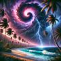 Niño tormenta