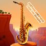 Soothing Saxophone from the Canyons (feat. Alleviating & XC10)