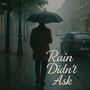 Rain didn’t Ask