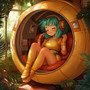 Bulma's Cozy Study Corner