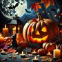 Party Autumn Night Jazz (Cozy Cafe Halloween Ambience)