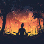 Meditation's Soft Pulse: Evening Calm Music