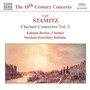 STAMITZ, C.: Clarinet Concertos, Vol. 2