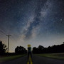 Smoke Under a Starry Sky