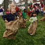 Children Playing and Building with Family