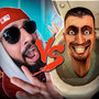 Skibidi Toilet Vs. Mussoumano - Batalha de Rap