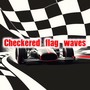 Checkered flag waves