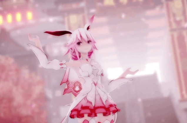 「极乐净土」当八重樱穿上婚纱,舰长你还在等什么?