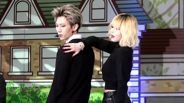 泫雅和张贤胜《没有明天》最火爆的现场混剪,舞蹈看得热血沸腾!