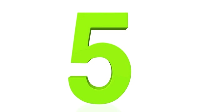 numbers song | number 5