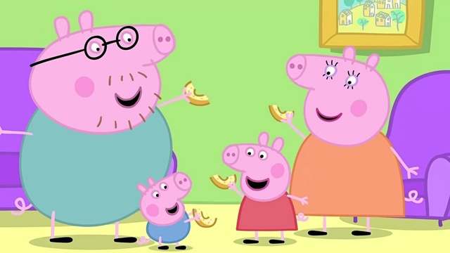 thewheelsonthebus粉红猪小妹动画片插曲