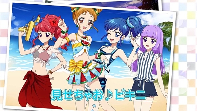 【偶像活动!photo on stage!】新曲「glamourous blue」 (饭制版)