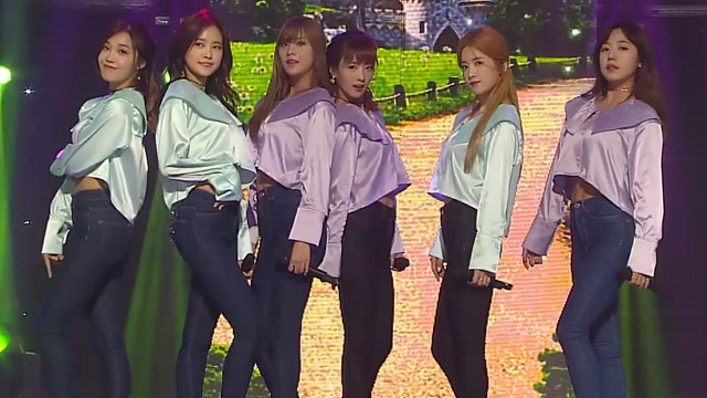 清纯妖精apink!《让我心动》舞台回顾了解一下