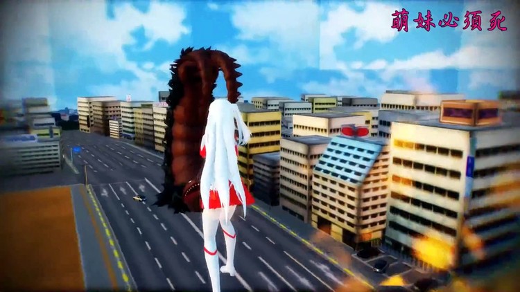 mmd猥琐双尾怪惨遭初代奥特娘狂虐ko【逆r】