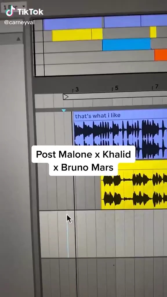 bruno mars × khalid × post malone remix