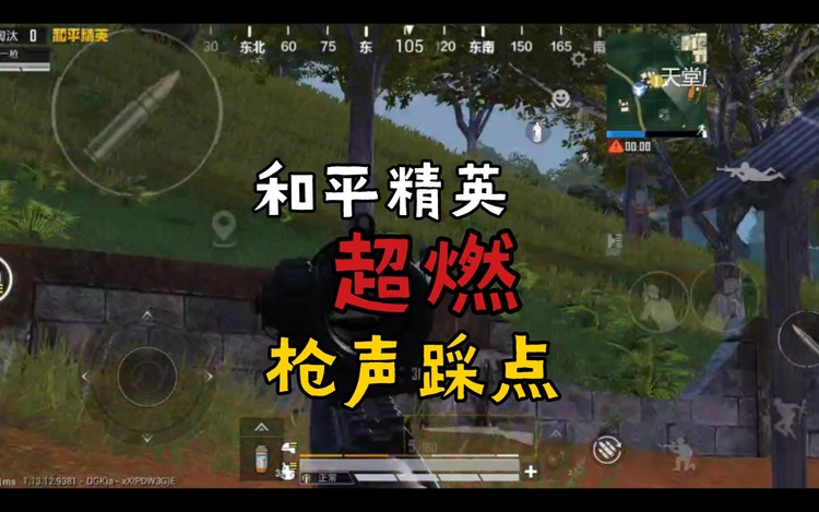 和平精英despair枪声踩点