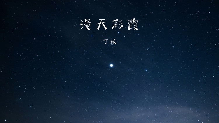 丁薇/林朝阳《忠贞》歌词版