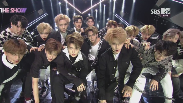  - 精彩再现【NCT2018】Black on Black，THE SHOW 舞台（180424）