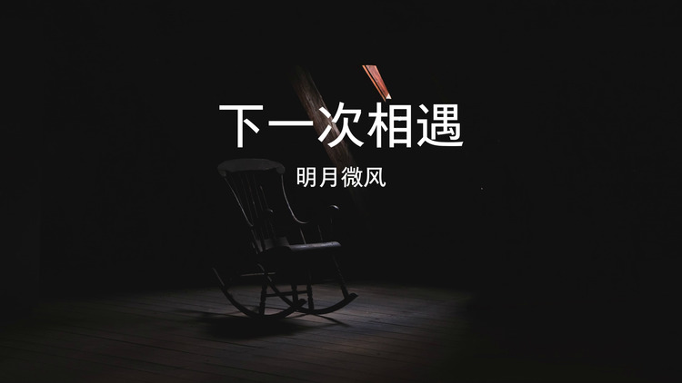 明月微风/琴韵香荷《下一次相遇》mv(歌词版)