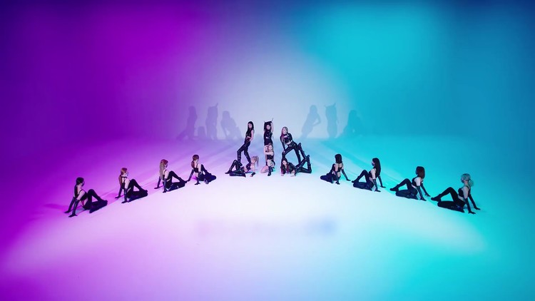 everglowladidasimplykpop舞台201023