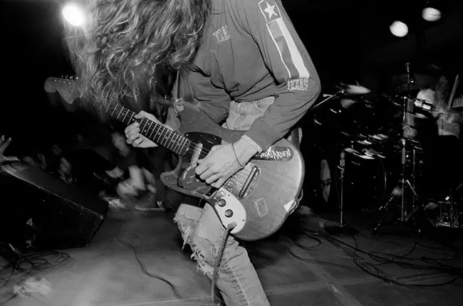 ballroom的演出现场hairspray queennirvana"这是在bleach发行之前的