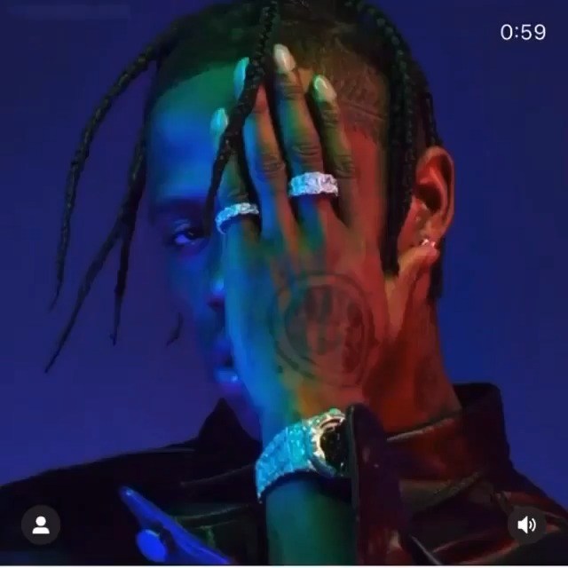 travisscott鬼脸头像图片