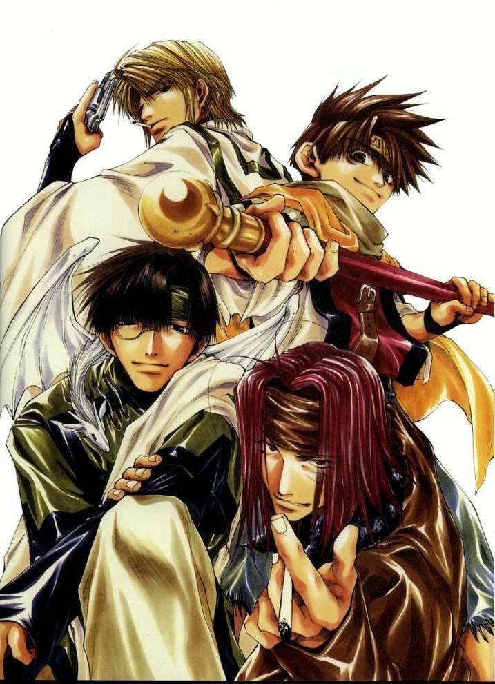 你有看过这一部动漫么四人组合一路打怪