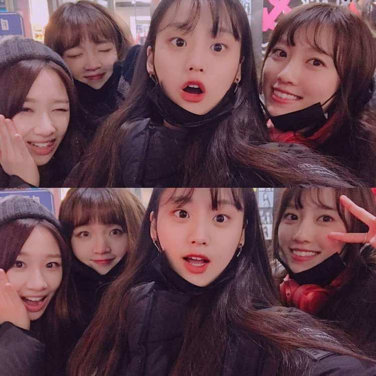 girls project人美歌甜的小姐姐现在和euna一起参加kbs的《the unit》