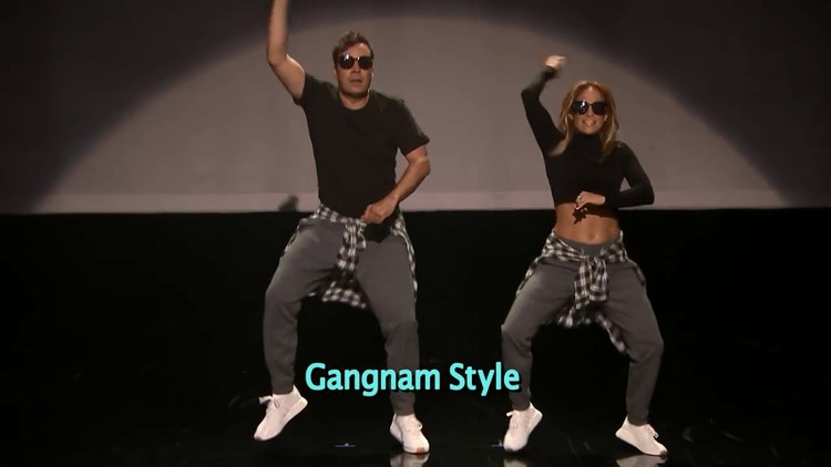  - 肥伦和Jennifer Lopez在今夜秀上大跳经典MV舞步！十级舞蹈！