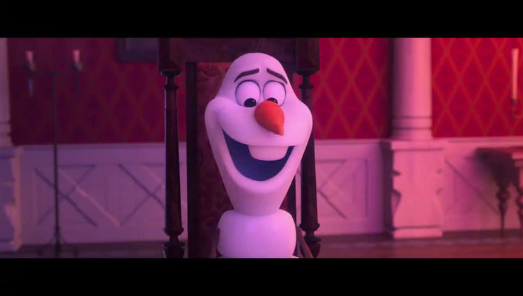 《冰雪奇缘》雪宝推出一首新歌"i am with you"
