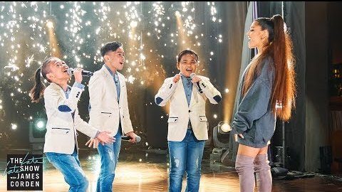  - A妹Ariana Grande中途惊喜登台与少年组合TNT Boys惊艳合唱！！太甜了~