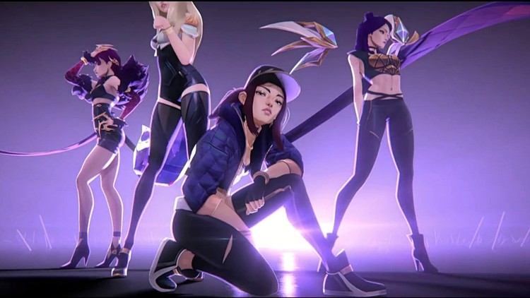 英雄联盟女团kda首单《pop/stars》完整版舞蹈教学