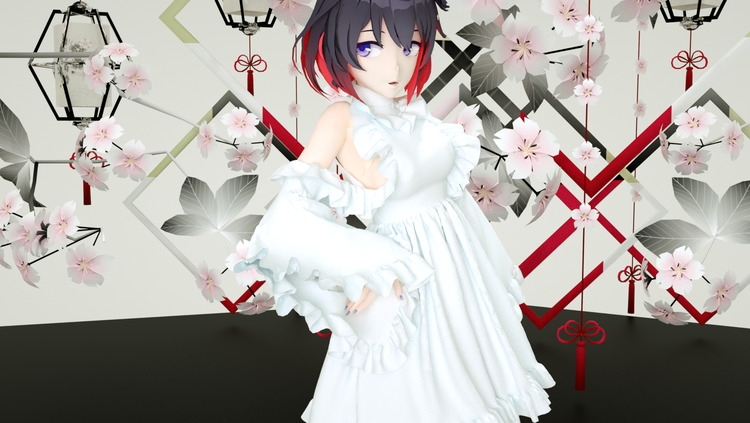 - 【布料解算】舰长想要和希儿一起玩吗?