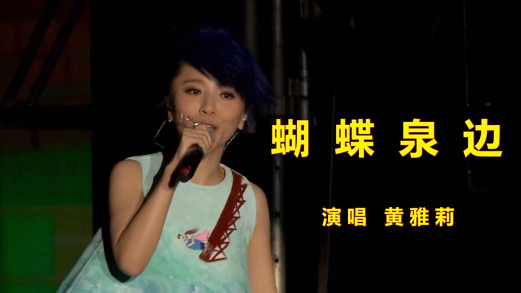 蝴蝶泉边黄雅莉原唱演唱会