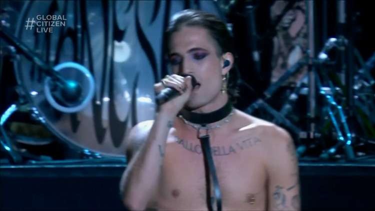  - #Måneskin# 最新Global Citizen音乐节超清全场大首播！
