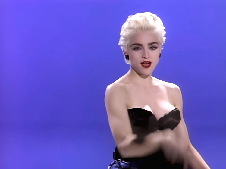 麦当娜##madonna#1986年热单true blue曝光超清修复mv