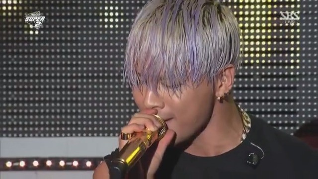 【bigbang舞台】2014 sbs 歌谣大战 《鼻眼嘴》