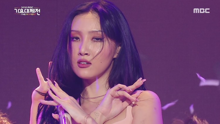 【华莎 hwasa】lmm maria,2020 mbc 歌谣大祭典(201231)