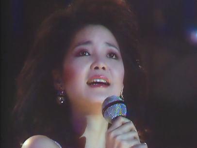 1990邓丽君演唱会图片