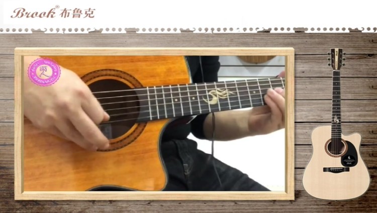 - 吉他指弹:女儿情 布鲁克S25